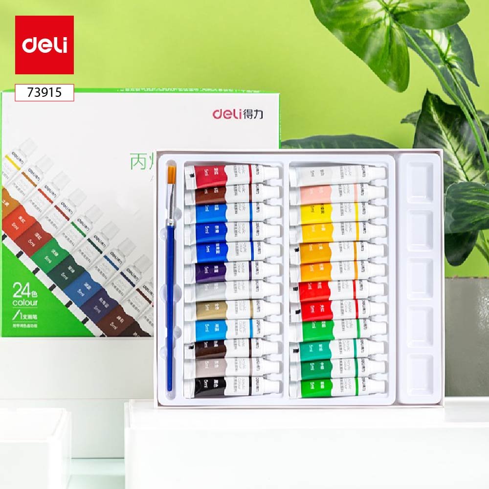 ديلي عصارة تلوين أكريليك - 5 مل - 24 لون - E73915